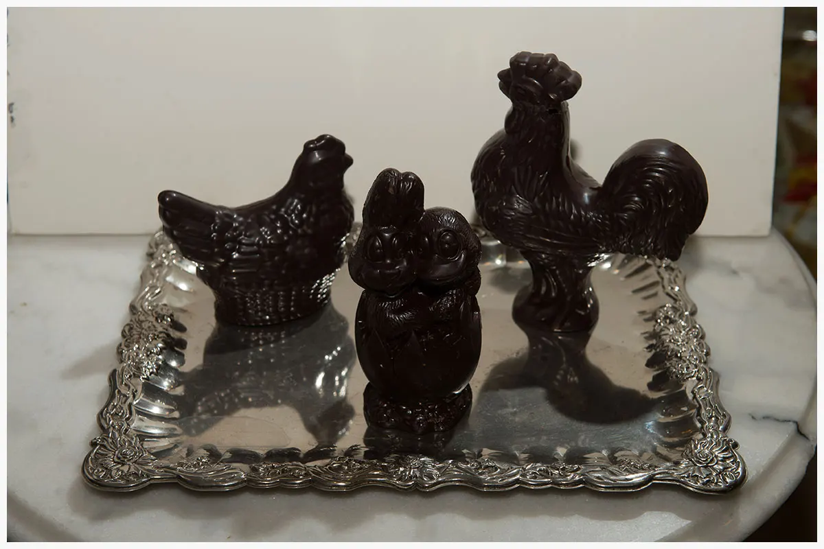 Animaletti di cioccolato