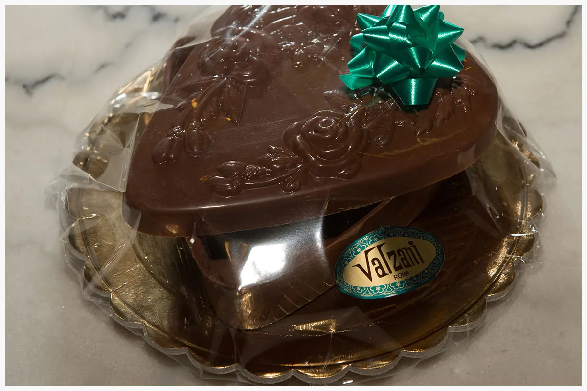 Cuori di cioccolato al latte