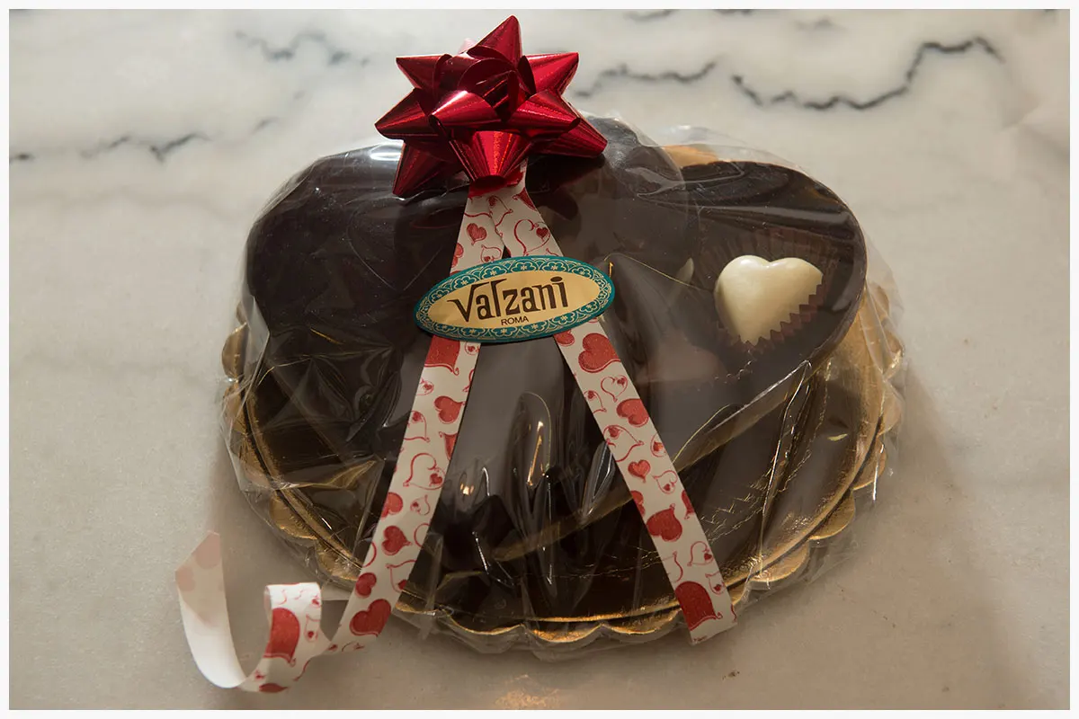 Cuori di cioccolato assortiti
