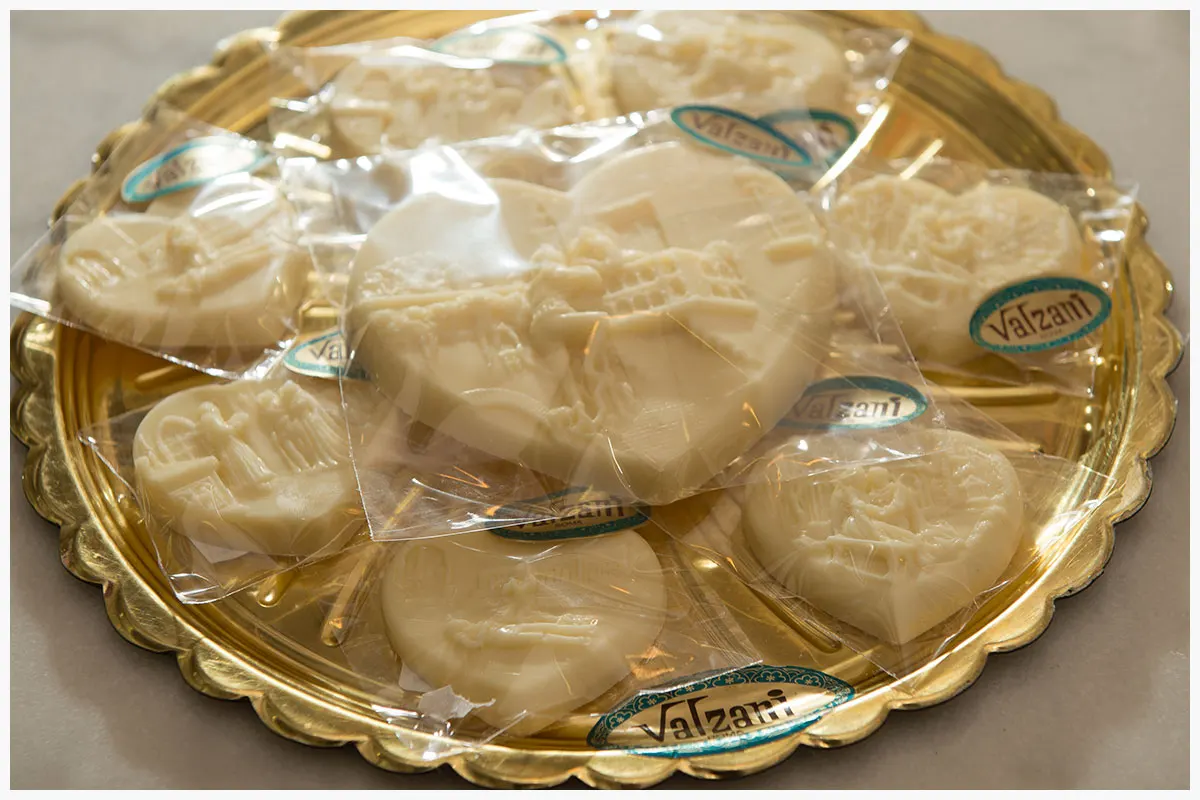 Cuori di cioccolato bianco